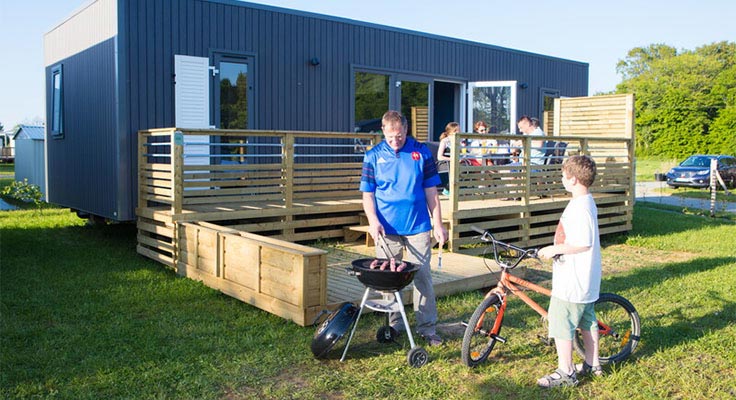 Les barbecues sont autorisés au Camping Domaine du Logis