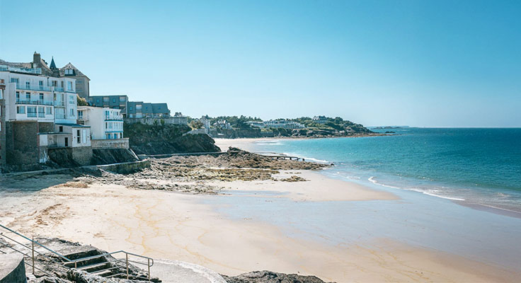 Dinard, ville à voir en Bretagne depuis le camping