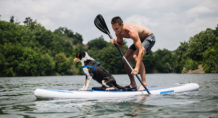 Activités nautiques à proximité du Camping Domaine du Logis
