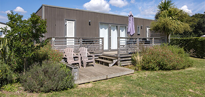 Mobil-home au camping Domaine du Logis en Ille-et-Vilaine