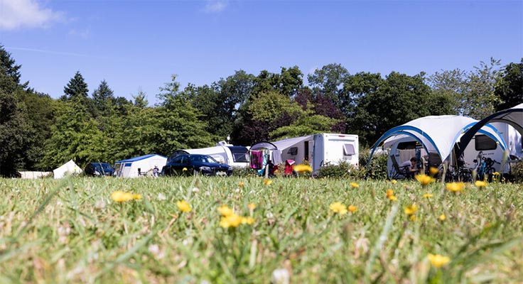Parcelle de camping pour tente, caravane ou camping-car en Ille-et-Vilaine